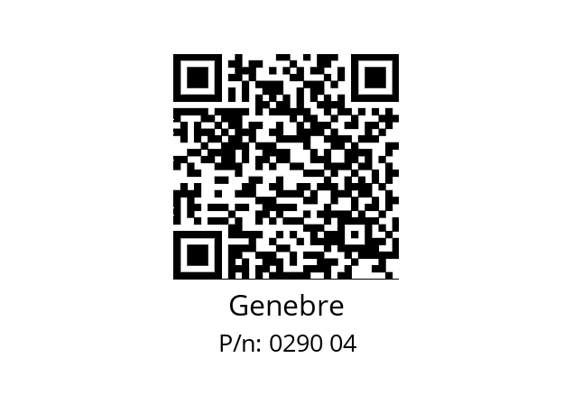   Genebre 0290 04