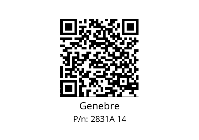   Genebre 2831A 14