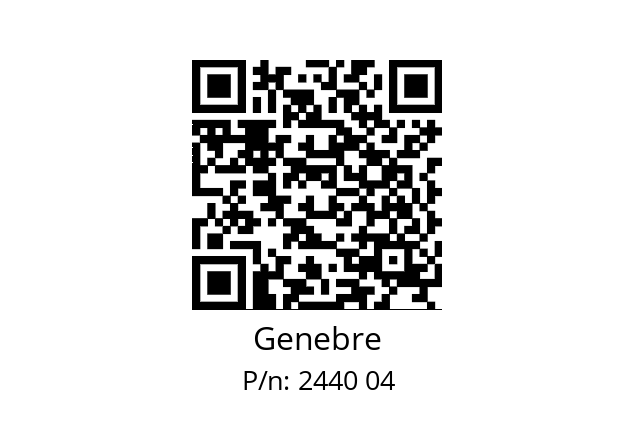   Genebre 2440 04