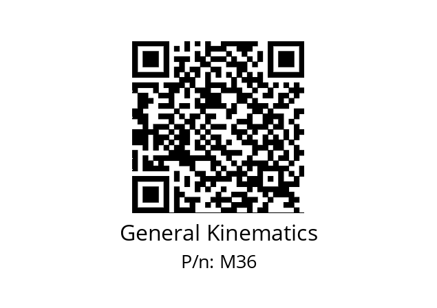   General Kinematics M36