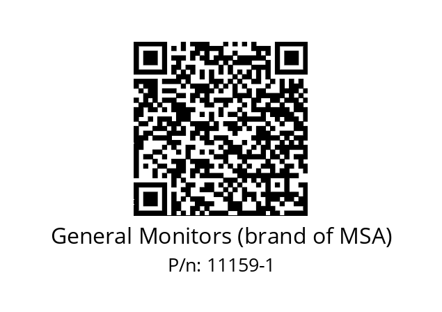   General Monitors (brand of MSA) 11159-1