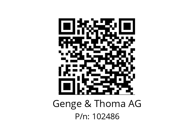   Genge & Thoma AG 102486