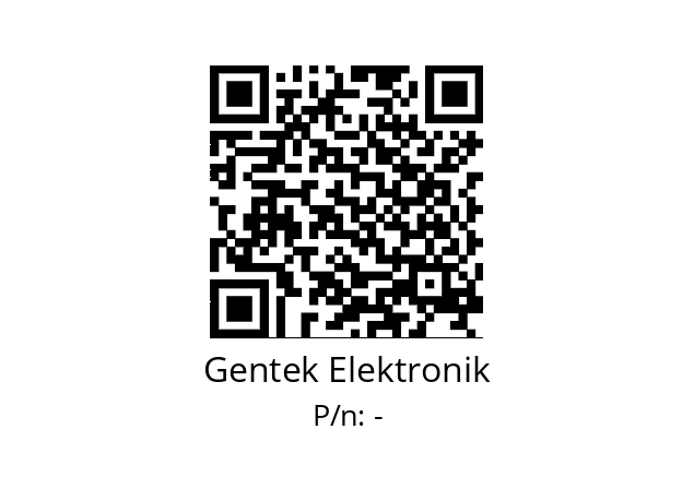   Gentek Elektronik -