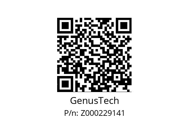   GenusTech Z000229141