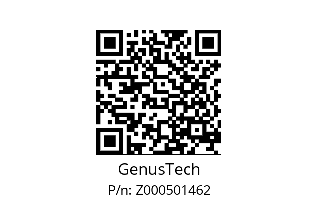   GenusTech Z000501462