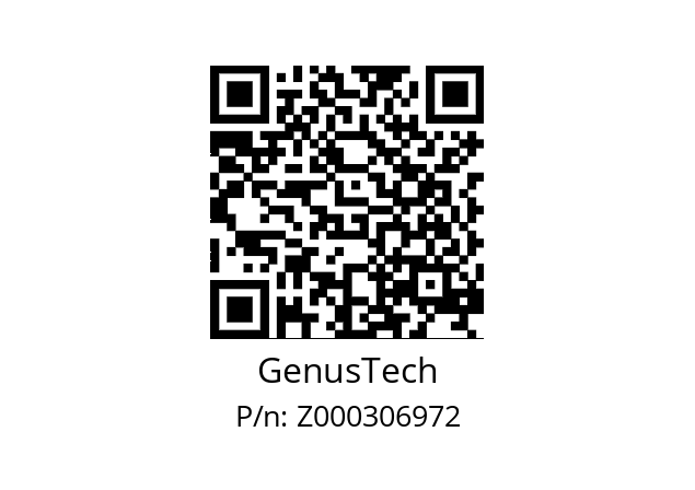   GenusTech Z000306972