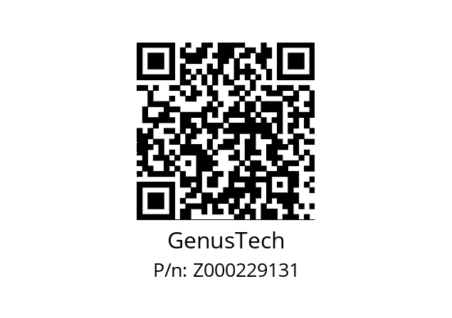   GenusTech Z000229131