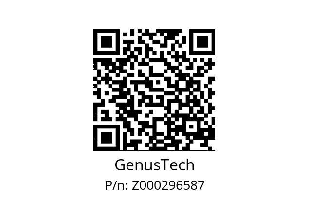   GenusTech Z000296587