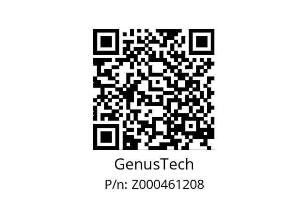   GenusTech Z000461208