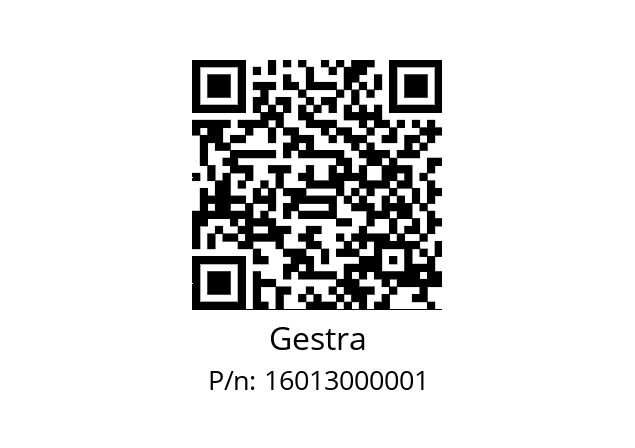   Gestra 16013000001