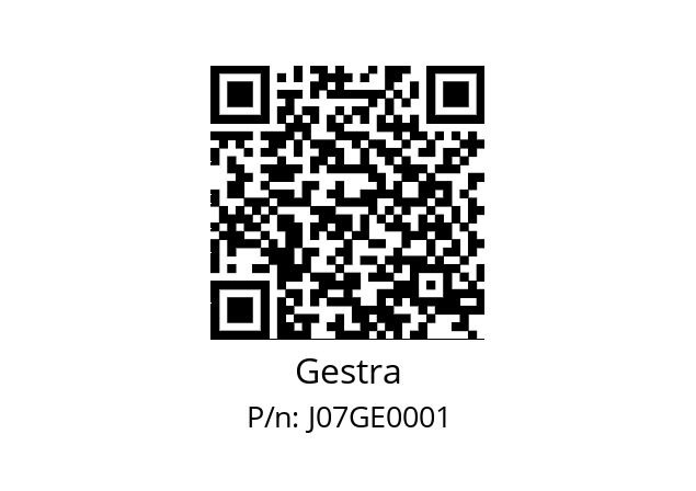   Gestra J07GE0001