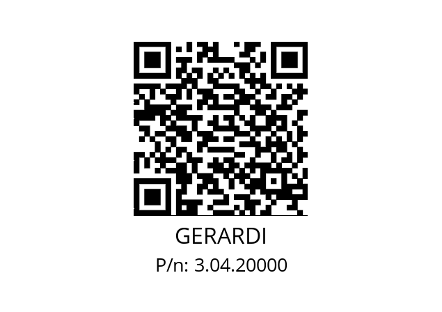   GERARDI 3.04.20000