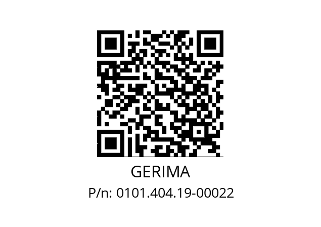   GERIMA 0101.404.19-00022