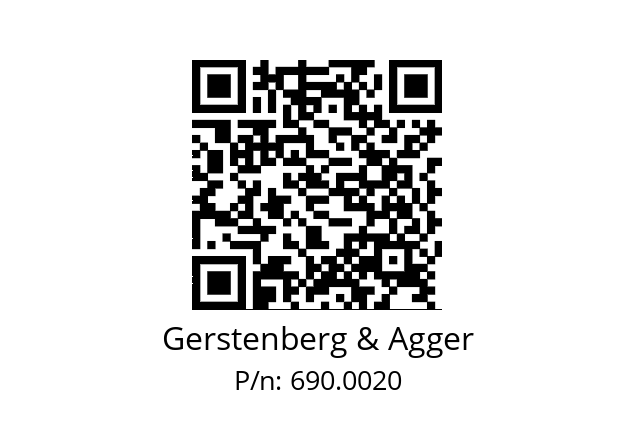   Gerstenberg & Agger 690.0020