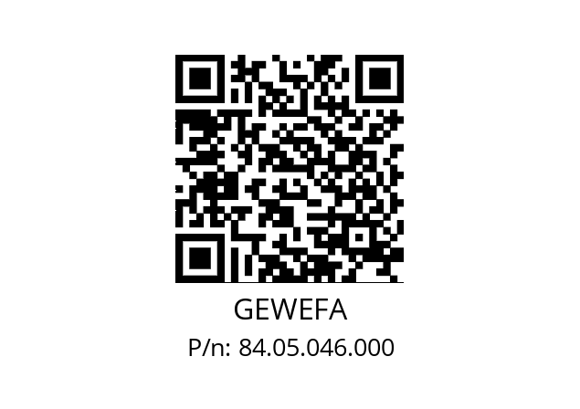   GEWEFA 84.05.046.000