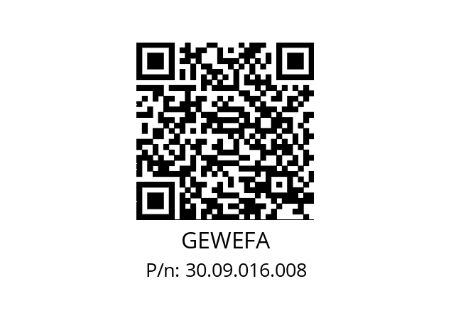   GEWEFA 30.09.016.008