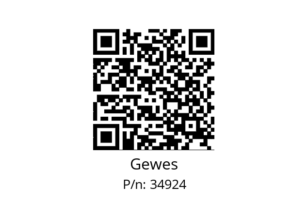   Gewes 34924