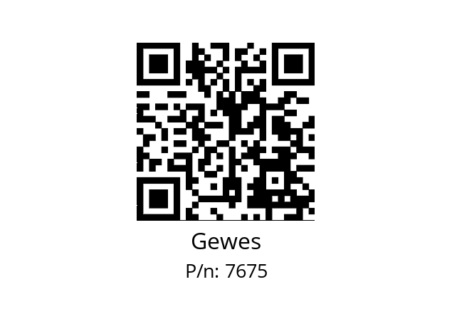   Gewes 7675