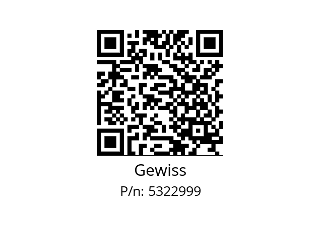   Gewiss 5322999