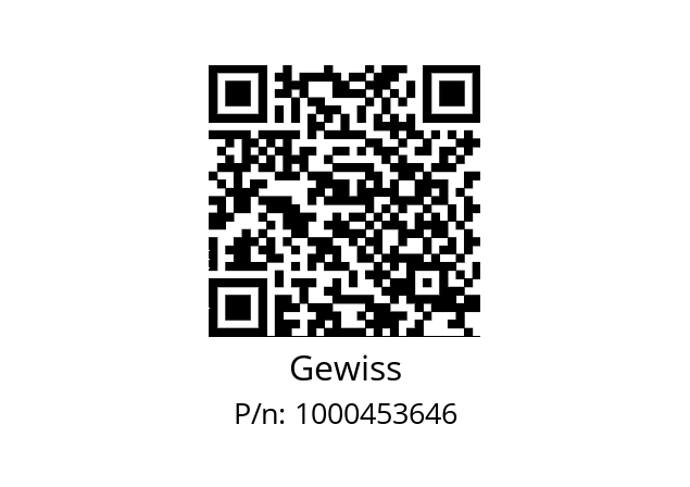   Gewiss 1000453646