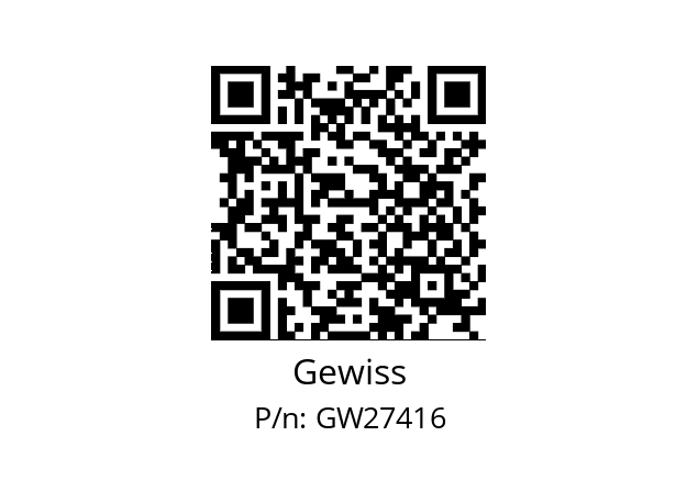   Gewiss GW27416