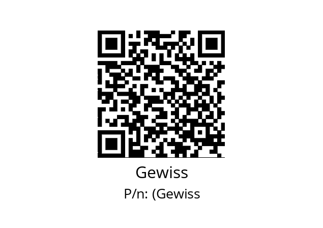   Gewiss (Gewiss