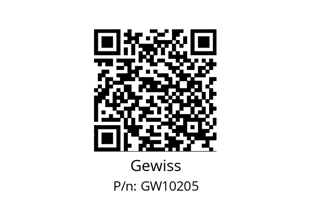   Gewiss GW10205