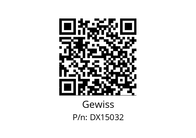   Gewiss DX15032