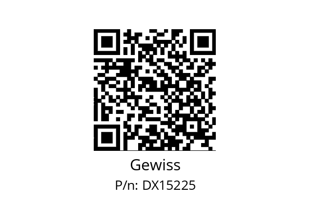   Gewiss DX15225