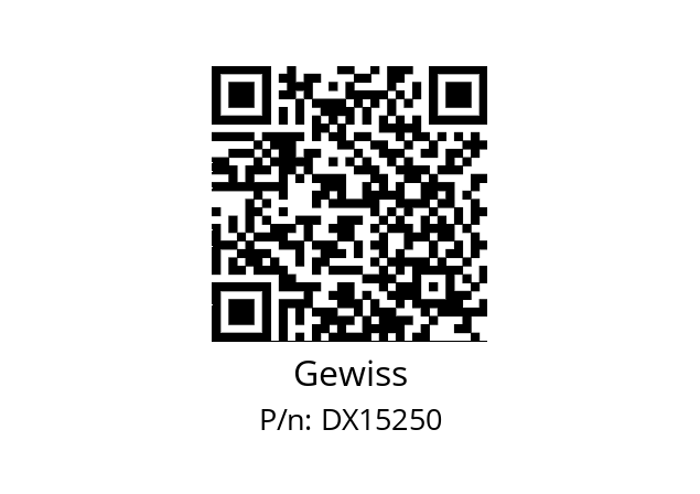   Gewiss DX15250