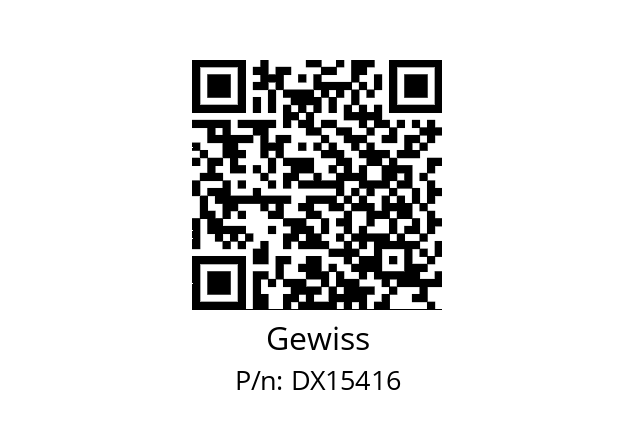   Gewiss DX15416