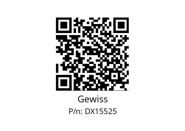   Gewiss DX15525