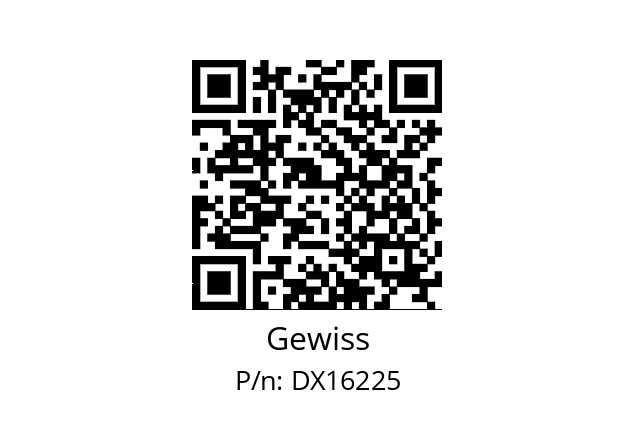   Gewiss DX16225