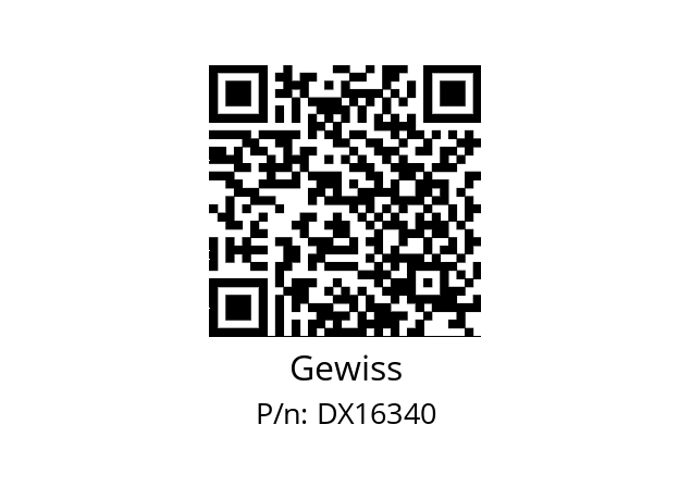   Gewiss DX16340