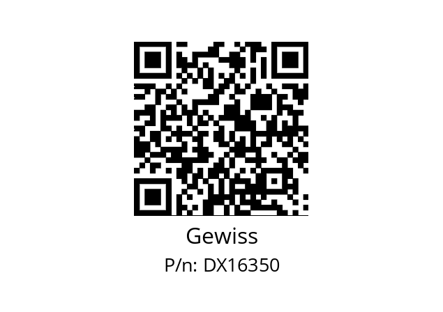   Gewiss DX16350