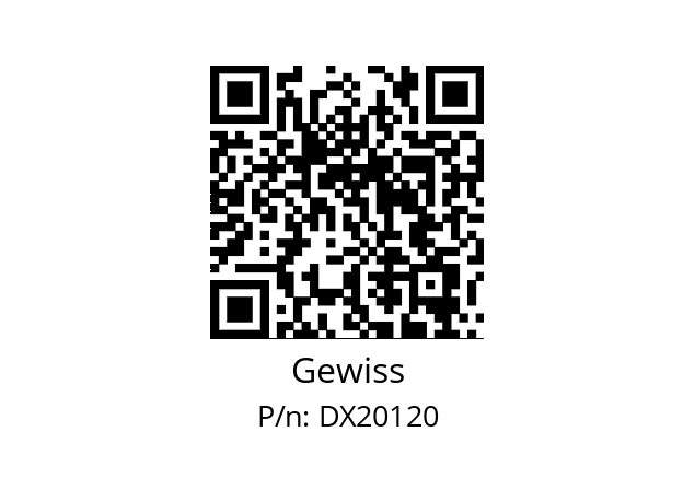   Gewiss DX20120