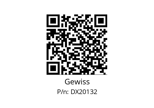   Gewiss DX20132