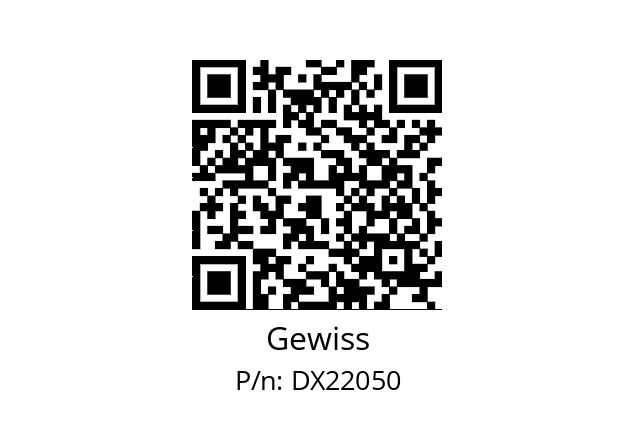   Gewiss DX22050