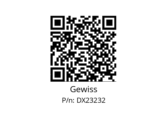   Gewiss DX23232