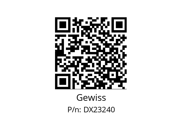   Gewiss DX23240