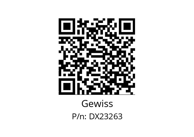   Gewiss DX23263