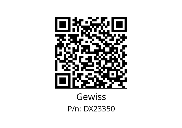   Gewiss DX23350