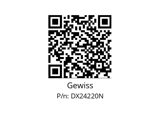   Gewiss DX24220N