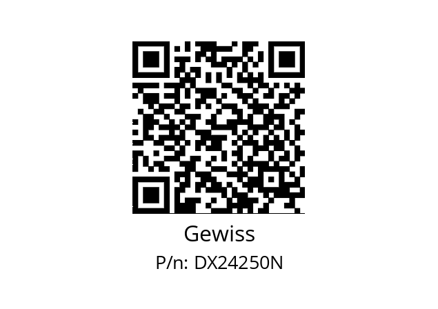   Gewiss DX24250N