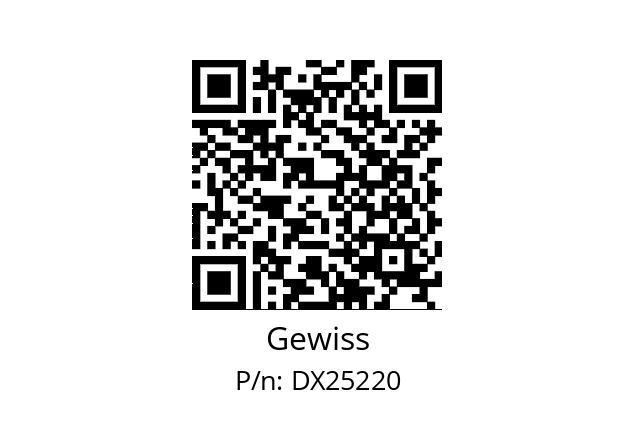   Gewiss DX25220