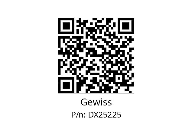   Gewiss DX25225