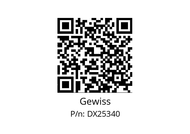   Gewiss DX25340