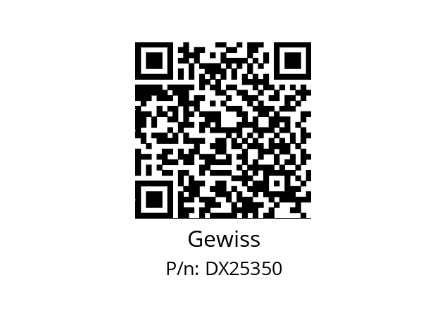   Gewiss DX25350