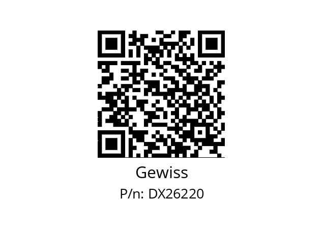   Gewiss DX26220