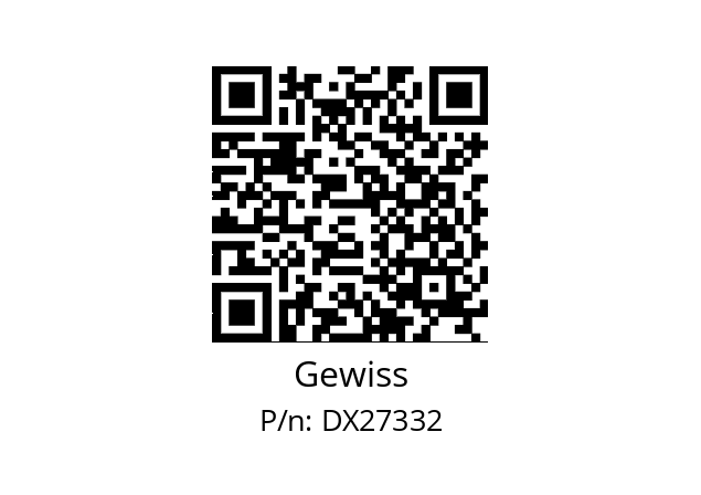   Gewiss DX27332